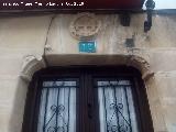 Casa de la Calle Tejedores n° 12. 