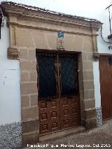 Casa de la Calle Niño Jesús n° 20. Portada