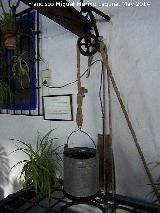 Casas de la Calle Marroquíes nº 6. Pozo