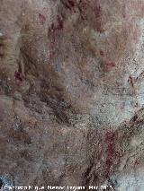 Pinturas rupestres del Covarrón. Pinturas inferiores