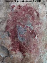 Pinturas rupestres del Covarrón. Mancha sin determinar