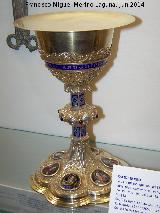 Museo del Hospital de los Marqueses de Linares. Cáliz y patena