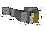 Muralla de Jaén. Torreones y lienzos de la Calle Millán de Priego nº 71. 