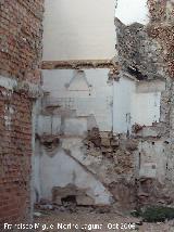 Muralla de Jaén. Torreones y lienzos de la Calle Millán de Priego nº 71. Torreón macizo