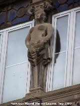 Casa de las Cariátides. Cariátide