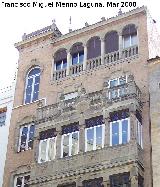 Casa de las Cariátides. Parte alta de la Plaza del Pósito