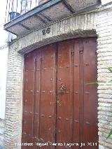 Casa de la Calle Casa Caída nº 26. Portón de clavazón