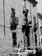 Palacio de la Calle Muñoz Garnica nº 13. Foto antigua