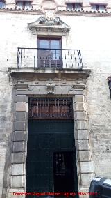 Palacio de la Calle Muñoz Garnica nº 13. Portada