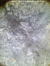 Cueva del Frontón. Paredes