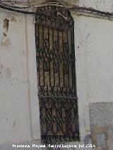 Casa del Paseo de Andalucía nº 19 y 21. Reja