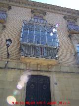 Casa de la Calle Ramón Millán nº 5. Balcón cerrado