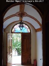 Castillo de Jimena. Zaguán
