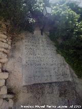 Antonio Machado. Fuente de Tíscar - Quesada