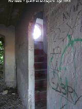 Casería del Zumbel. Escaleras y óculo