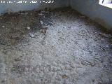 Casería del Zumbel. Empedrado interior