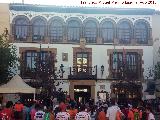 Ayuntamiento de Jódar. Durante la celebración de la Vuelta Ciclista a España