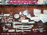 Museo de Jódar. Cerámica romana y restos humanos de la necrópolis de Los Pinares