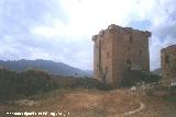 Castillo de Jódar. Torre Vieja en proceso de reconstrucción