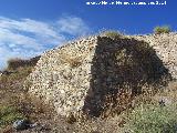 Oppidum Puente Tablas. Muralla. Torren