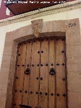 Casa de la Calle Linares nº 30. Portada