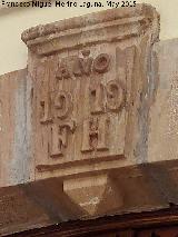 Casa de la Calle Linares nº 30. Clave
