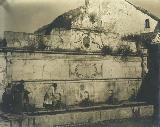 Pilar de los Cinco Caños. Foto antigua