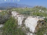 Torre ibero-romana del Cerro de la Horca. Muralla del torreón