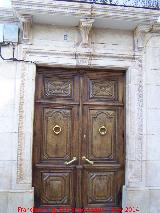 Casa de la Plaza de la Constitución nº 6. Portada