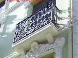 Casa de la Calle La Feria nº 42. Balcón
