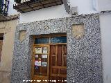 Casa de la Calle La Feria nº 66. Escudos