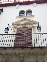 Casa de la Calle del Río nº 45. Balcón