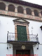 Casa de la Calle del Río nº 31. Balcón