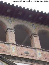 Casa de la Calle del Río nº 31. Galería y alero