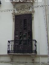Casa de la Calle del Río nº 9. Balcón de primer piso