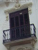 Casa de la Calle del Río nº 9. Balcón del segundo piso
