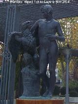 Estatua de Ganímedes. 