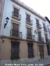 Casa de la Calle Carrera de las Monjas nº 17. Fachada