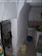 Palacio del Vizconde. Habitáculo que hay en el zaguán a la derecha bajo las escaleras
