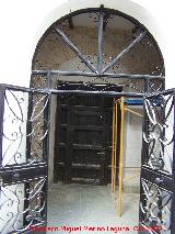 Palacio del Vizconde. Puerta del zaguán