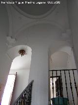 Palacio del Vizconde. Terminación de la escalera