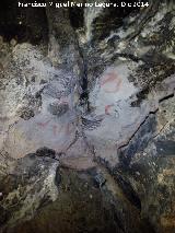 Pinturas rupestres de la Peña Salada I. Pinturas del techo
