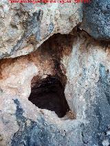 Pinturas rupestres de la Peña Salada I. Cueva
