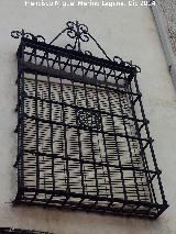 Casa de la Calle Dolores Escobedo nº 36. Reja principal
