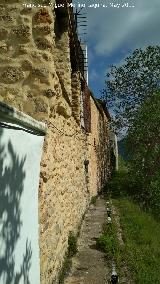 Muralla de La Hueta. Línea de muralla