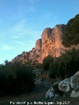 Cerro La Veleta. Peña bajo el Contadero