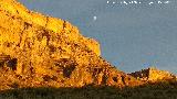 Cerro La Veleta. Con la Luna