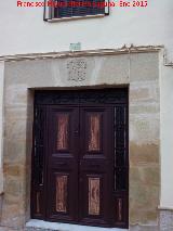 Casa de la Plaza Requena nº 5. Portada