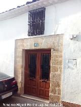 Casa de la Calle Piédrola nº 3. Portada