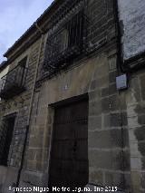 Casa de la Calle el Carmen nº 36. Fachada